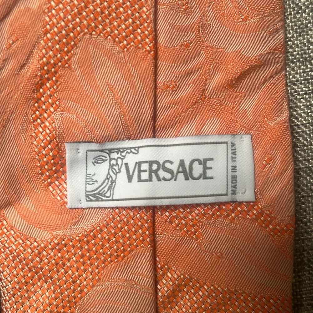 Vintage Versace Split Pattern Ties - image 4